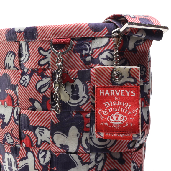 Harveys for Disney Couture Convertible Seatbelt Bag Tote Purse Mickey Mouse - Picture 6 of 16